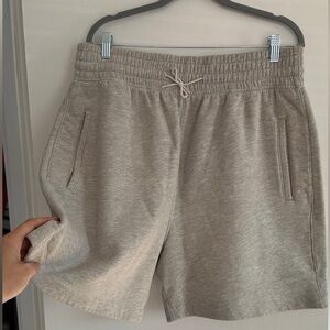 NWOT AGOLDE Grey Boxing Sweatshorts!